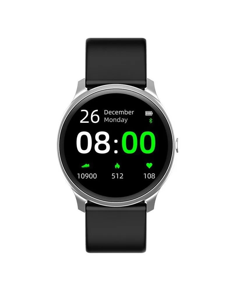 SMARTWATCH UNISEX G. Rossi SW010-13 silver/black (sg005m) SMARTWATCH UNISEX G. Rossi SW010-13 silver/black (sg005m)
