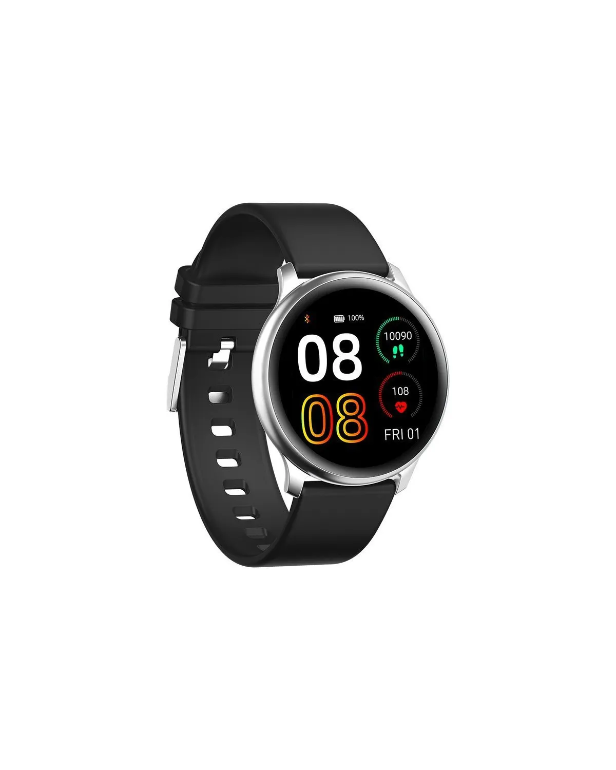 SMARTWATCH UNISEX G. Rossi SW010-13 silver/black (sg005m) SMARTWATCH UNISEX G. Rossi SW010-13 silver/black (sg005m)