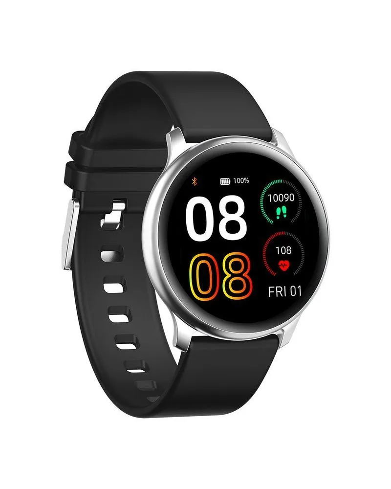 SMARTWATCH UNISEX G. Rossi SW010-13 silver/black (sg005m) SMARTWATCH UNISEX G. Rossi SW010-13 silver/black (sg005m)