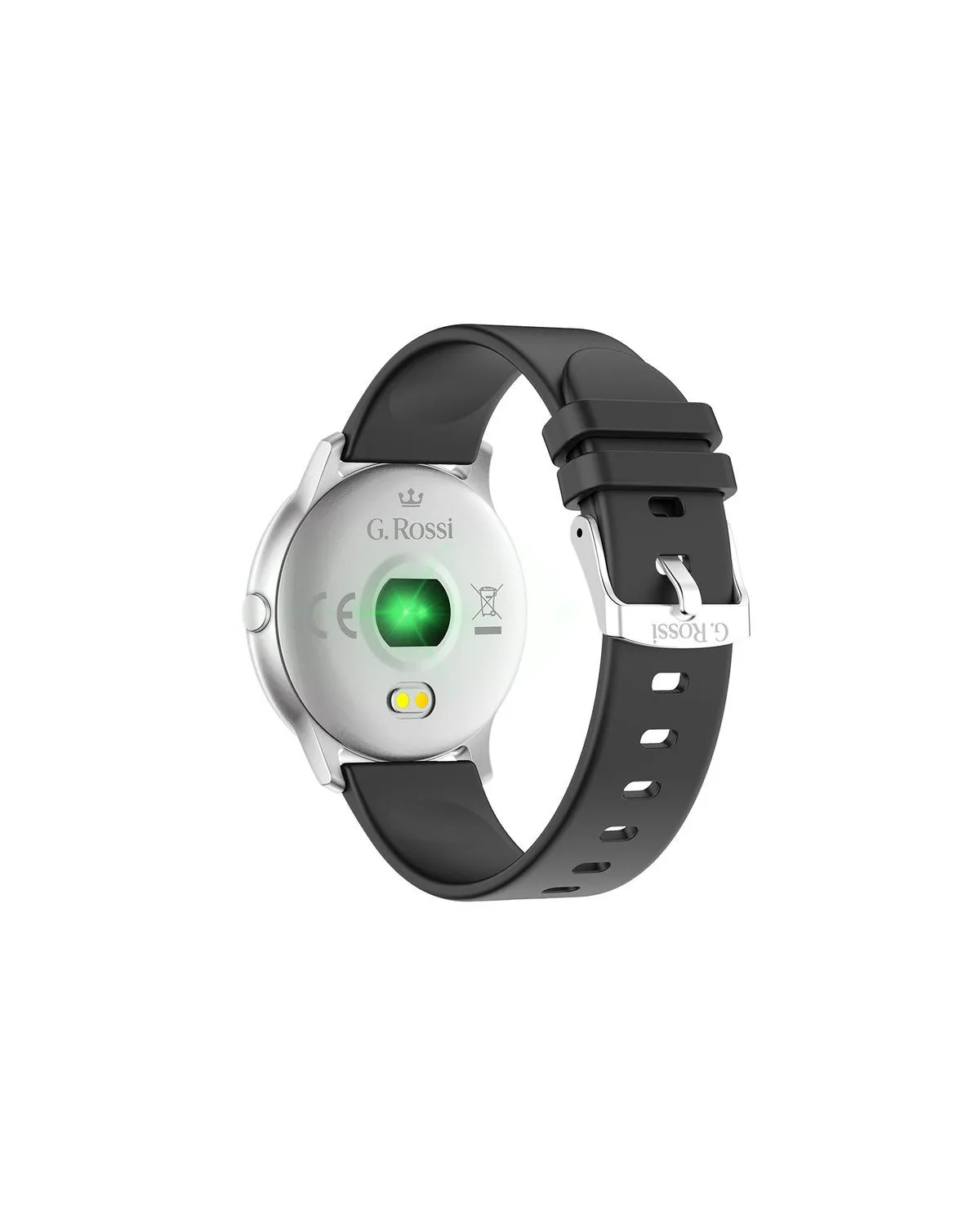 SMARTWATCH UNISEX G. Rossi SW010-13 silver/black (sg005m) SMARTWATCH UNISEX G. Rossi SW010-13 silver/black (sg005m)