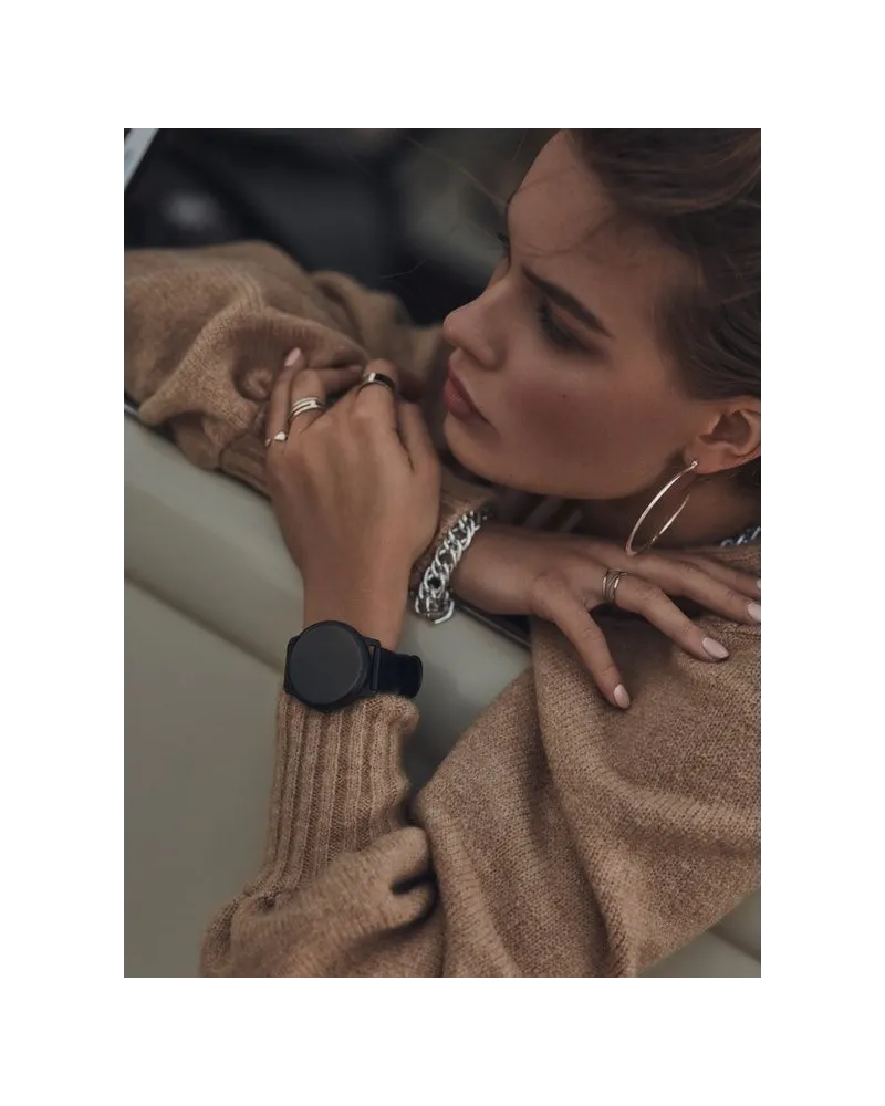 SMARTWATCH UNISEX G. Rossi SW010-13 silver/black (sg005m) SMARTWATCH UNISEX G. Rossi SW010-13 silver/black (sg005m)