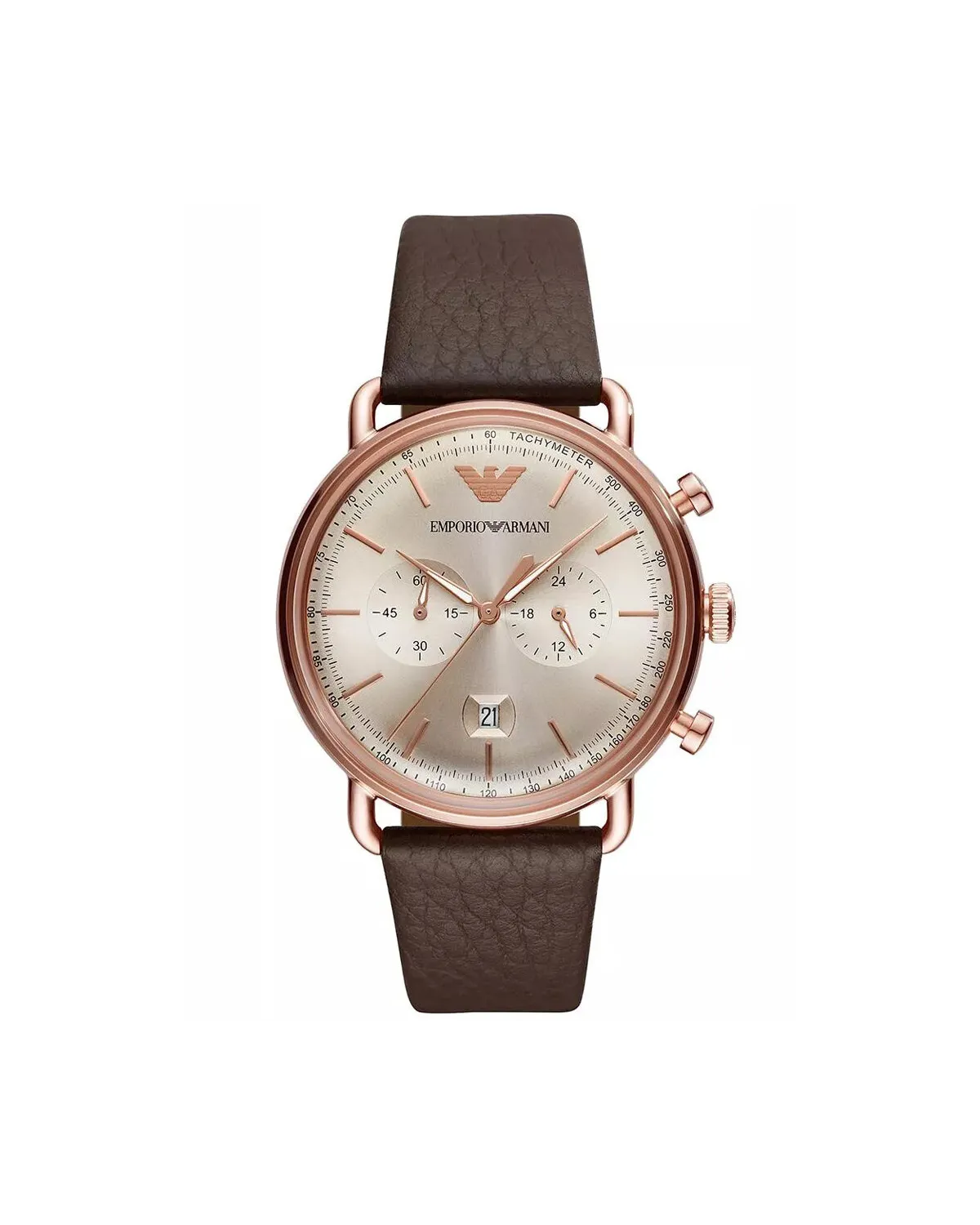 ZEGAREK MĘSKI EMPORIO ARMANI AR11106 - AVIATOR (zi019c)