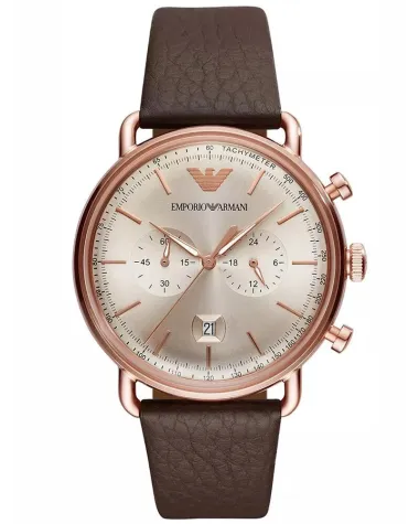ZEGAREK MĘSKI EMPORIO ARMANI AR11106 - AVIATOR (zi019c)