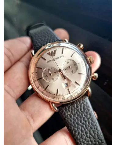 ZEGAREK MĘSKI EMPORIO ARMANI AR11106 - AVIATOR (zi019c)