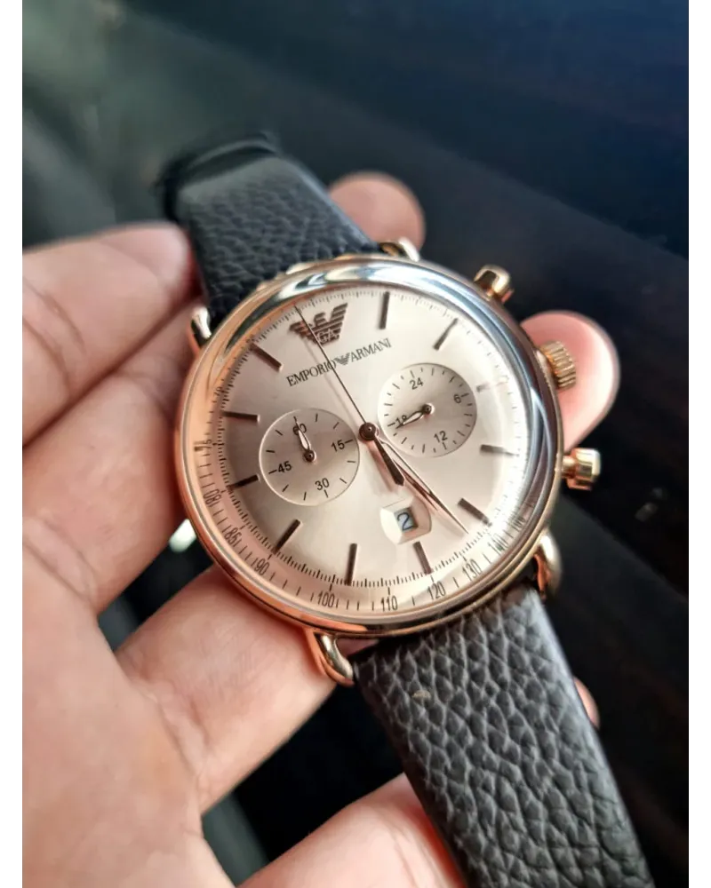ZEGAREK MĘSKI EMPORIO ARMANI AR11106 - AVIATOR (zi019c)