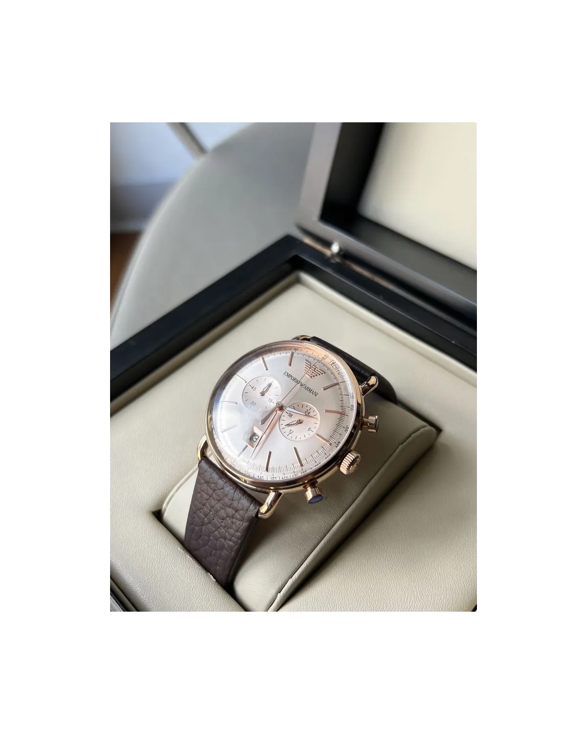 ZEGAREK MĘSKI EMPORIO ARMANI AR11106 - AVIATOR (zi019c)