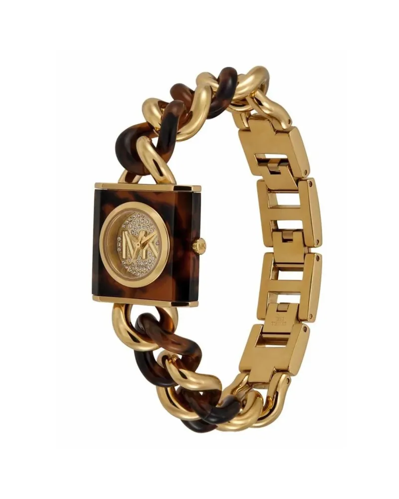ZEGAREK DAMSKI Michael Kors Chain Lock MK4808 + BOX