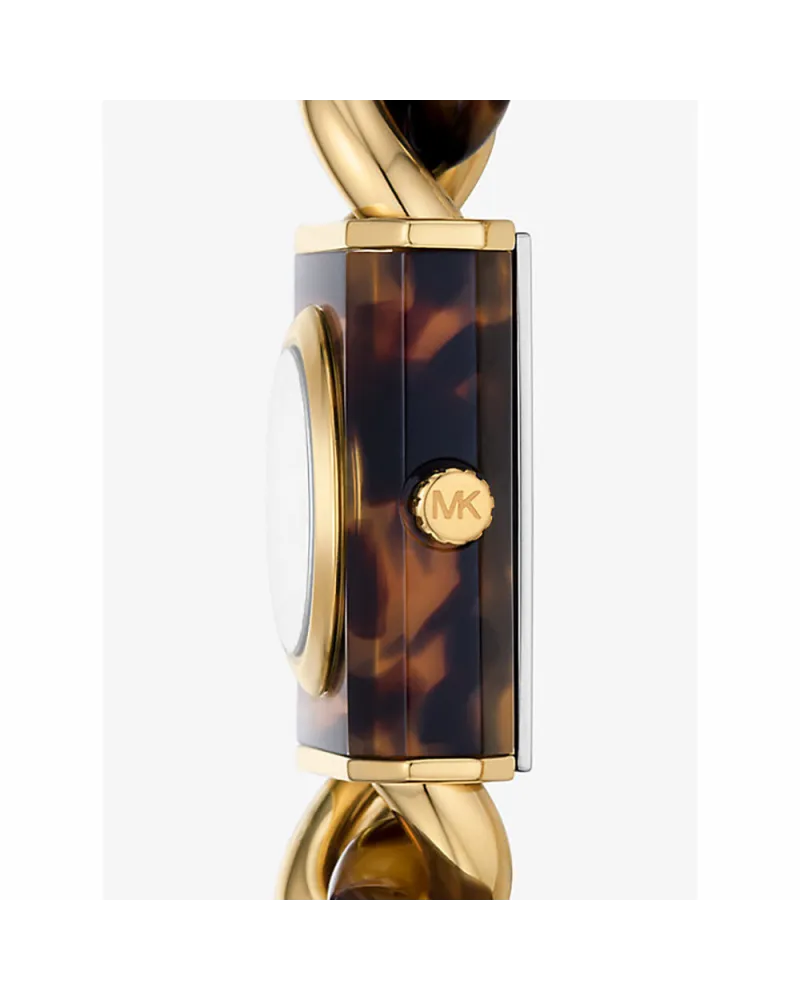 ZEGAREK DAMSKI Michael Kors Chain Lock MK4808 + BOX