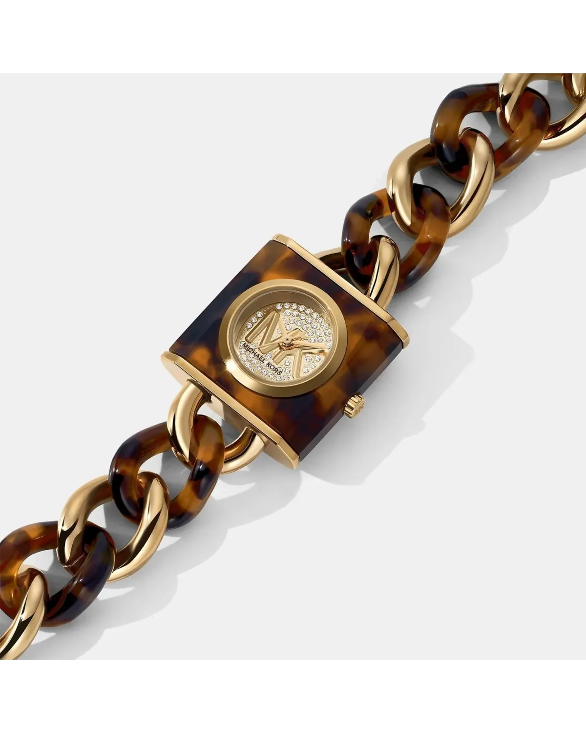 ZEGAREK DAMSKI Michael Kors Chain Lock MK4808 + BOX ZEGAREK DAMSKI Michael Kors Chain Lock MK4808 + BOX