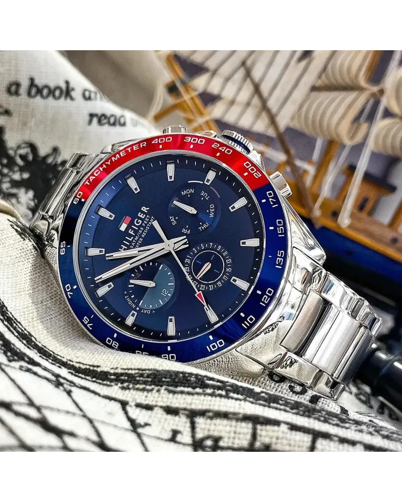 ZEGAREK MĘSKI TOMMY HILFIGER OWEN 1791968 + box ZEGAREK MĘSKI TOMMY HILFIGER OWEN 1791968 + box