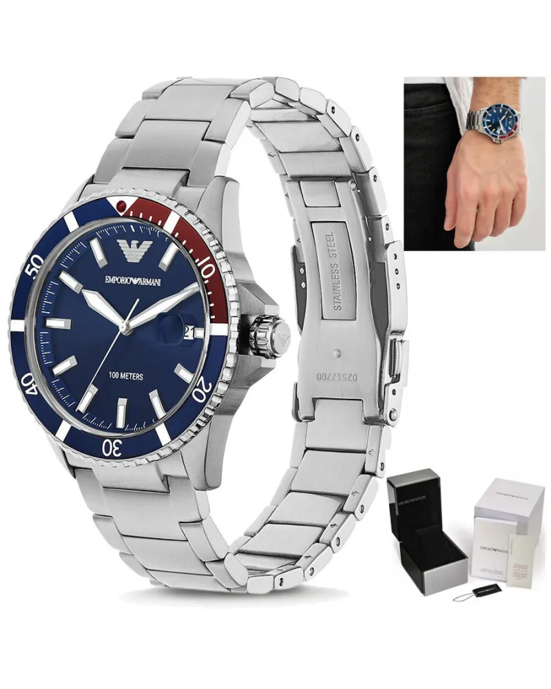 ZEGAREK MĘSKI EMPORIO ARMANI AR11339 - MARIO (zi018b)