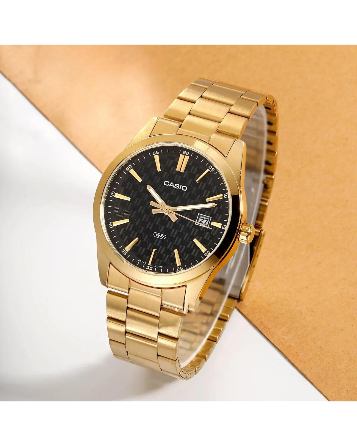 ZEGAREK MĘSKI CASIO MTP-VD03G-1A + BOX