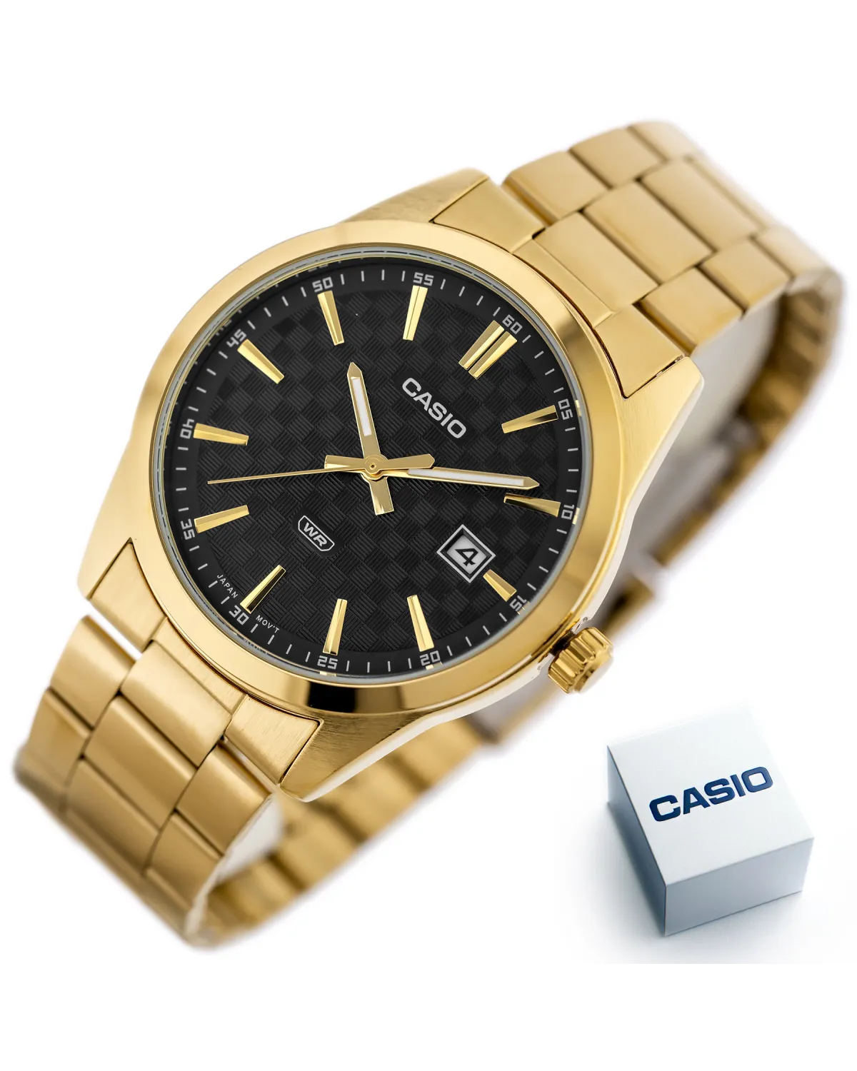 ZEGAREK MĘSKI CASIO MTP-VD03G-1A + BOX