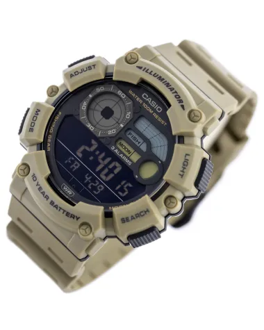 ZEGAREK MĘSKI CASIO Digital Moonphase WS-1500H-5B + BOX