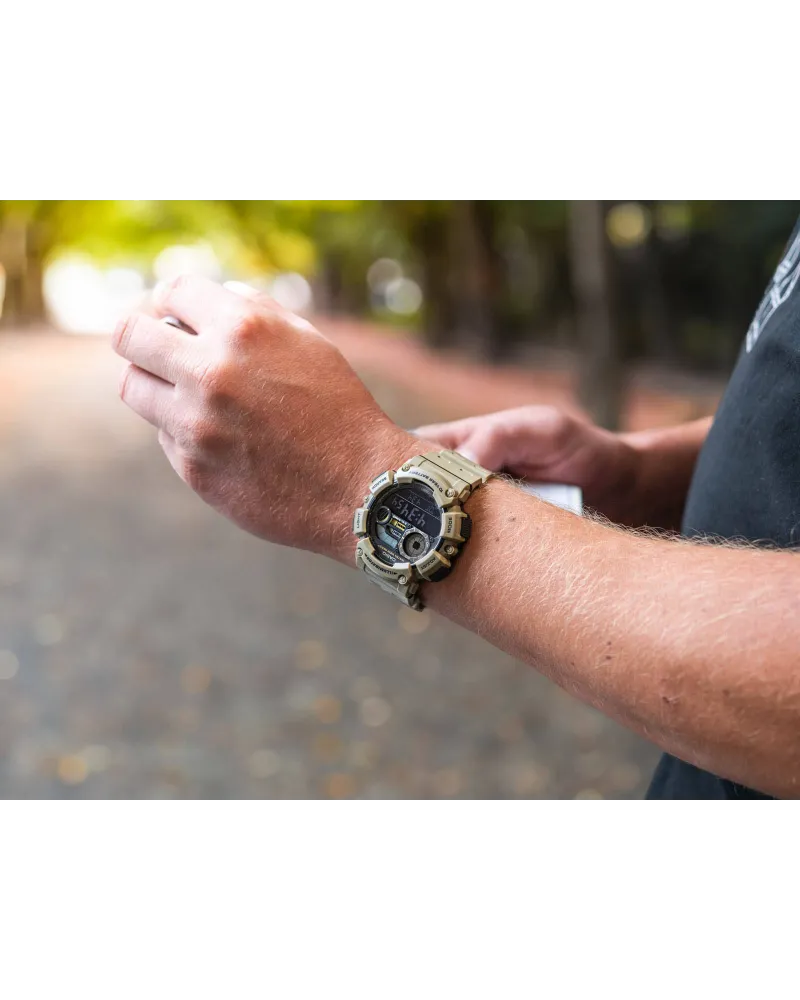 ZEGAREK MĘSKI CASIO Digital Moonphase WS-1500H-5B + BOX