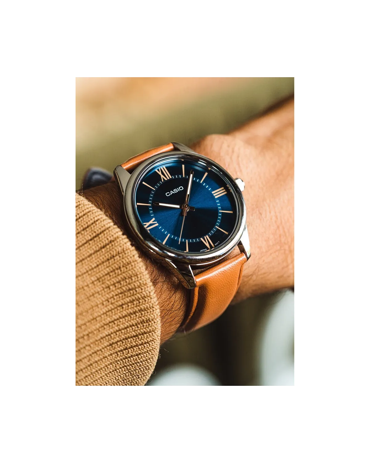 ZEGAREK MĘSKI CASIO MTP-V005L-2B5 + BOX (zd225c)