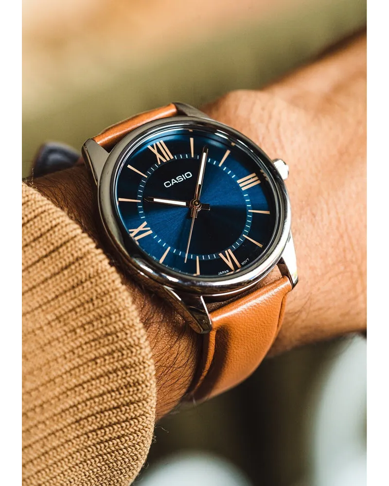 ZEGAREK MĘSKI CASIO MTP-V005L-2B5 + BOX (zd225c)