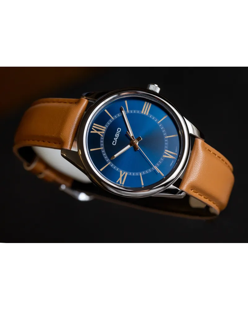 ZEGAREK MĘSKI CASIO MTP-V005L-2B5 + BOX (zd225c)
