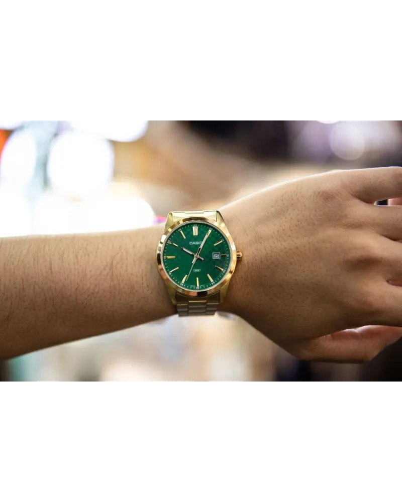 ZEGAREK MĘSKI CASIO MTP-VD03G-3A + BOX