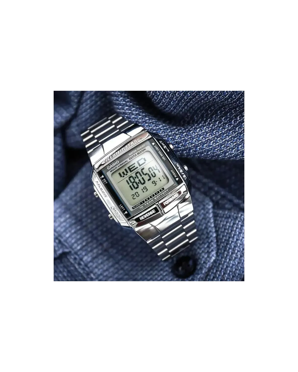 ZEGAREK MĘSKI CASIO DATABANK DB-360-1A (zd161a) + BOX