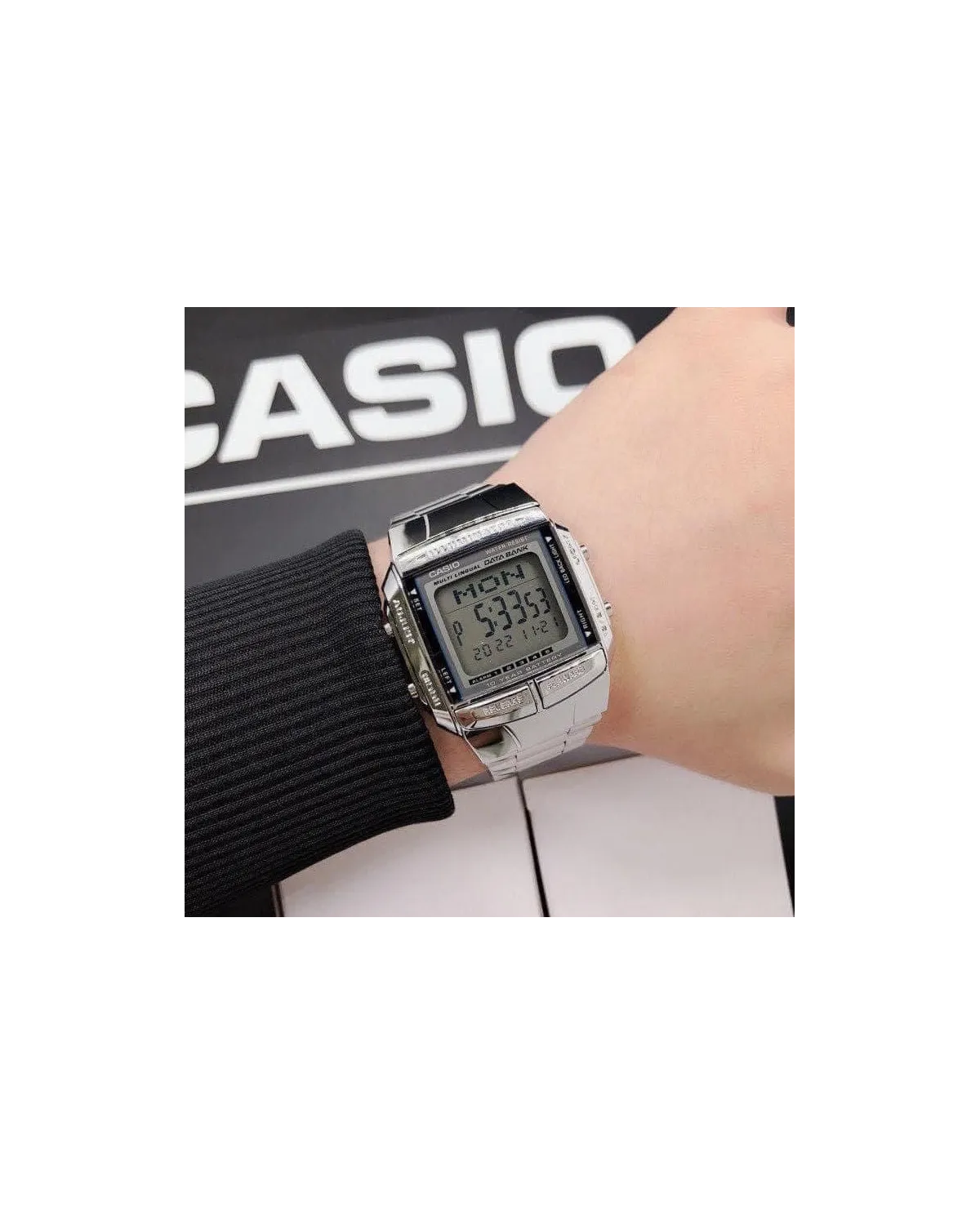 ZEGAREK MĘSKI CASIO DATABANK DB-360-1A (zd161a) + BOX