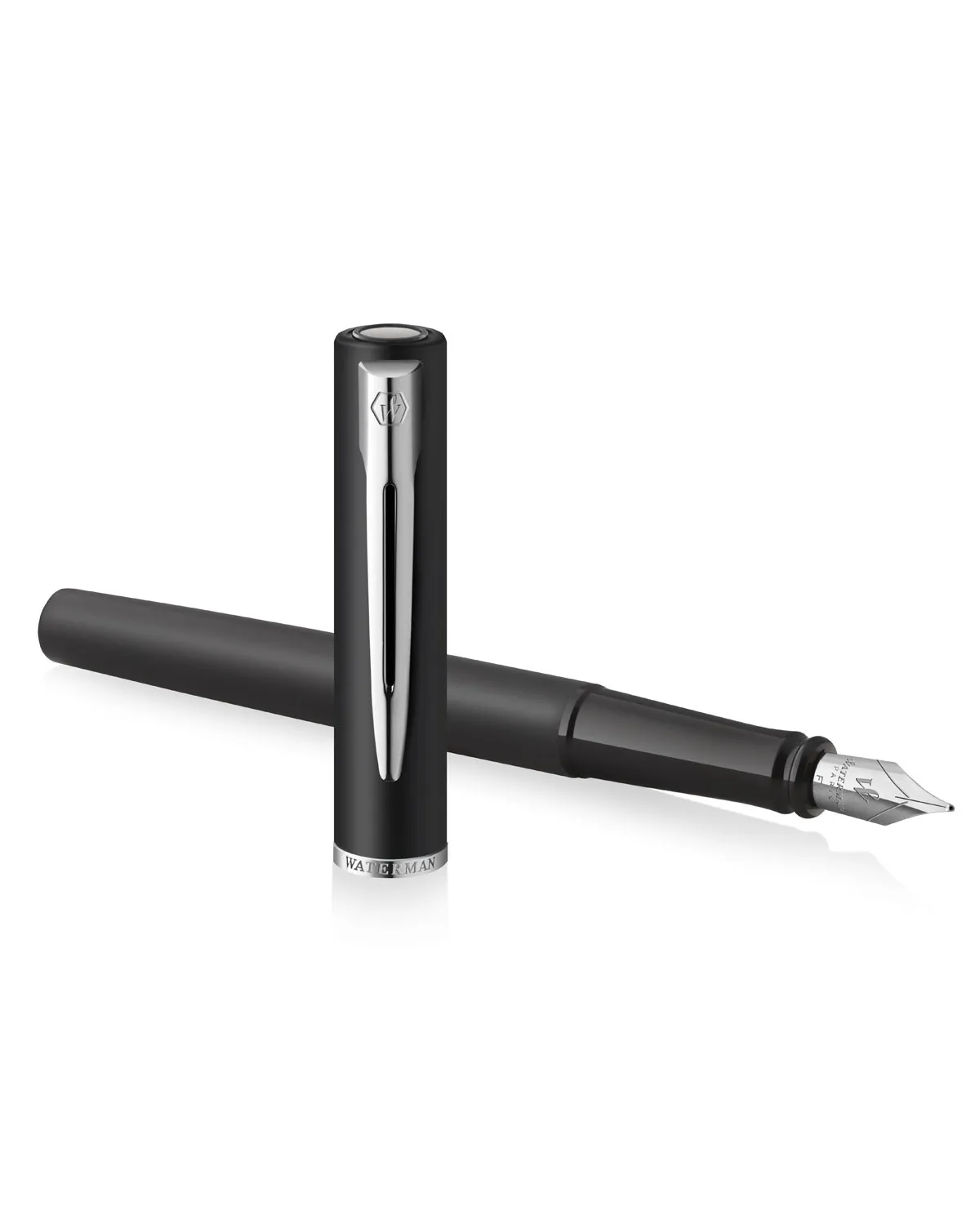 Długopis i Pióro Waterman Allure czarne matowe CT w Pudełku z Grawerem (2068192/2) Długopis i Pióro Waterman Allure czarne matowe CT w Pudełku z Grawerem (2068192/2)