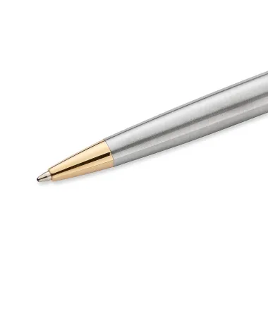 Długopis i Pi&oacute;ro Waterman Hemisphere stalowy GT w Pudełku z Grawerem (S0920370/5)