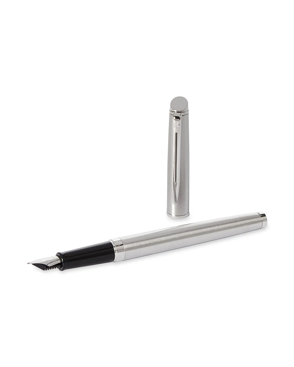 Długopis i Pi&oacute;ro Waterman Hemisphere stalowy CT w Pudełku z Grawerem (S0920470/6)