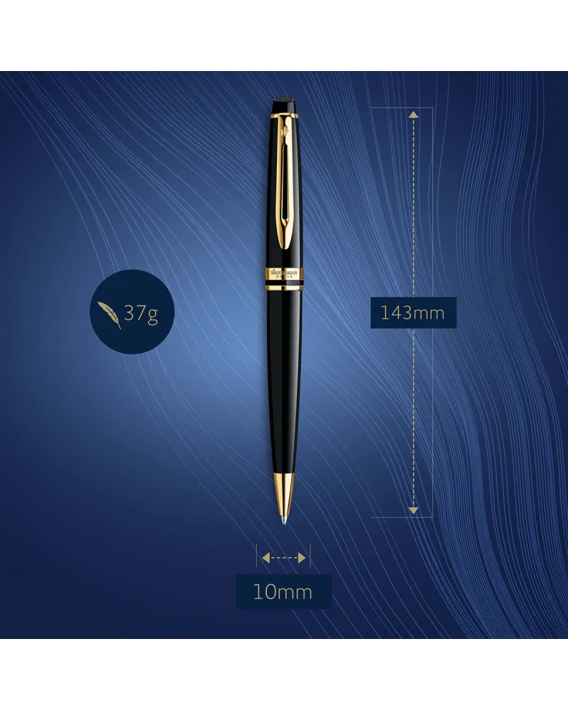 Długopis Waterman Expert czarny GT w Pudełku z Grawerem (S0951700/6) Długopis Waterman Expert czarny GT w Pudełku z Grawerem (S0951700/6)