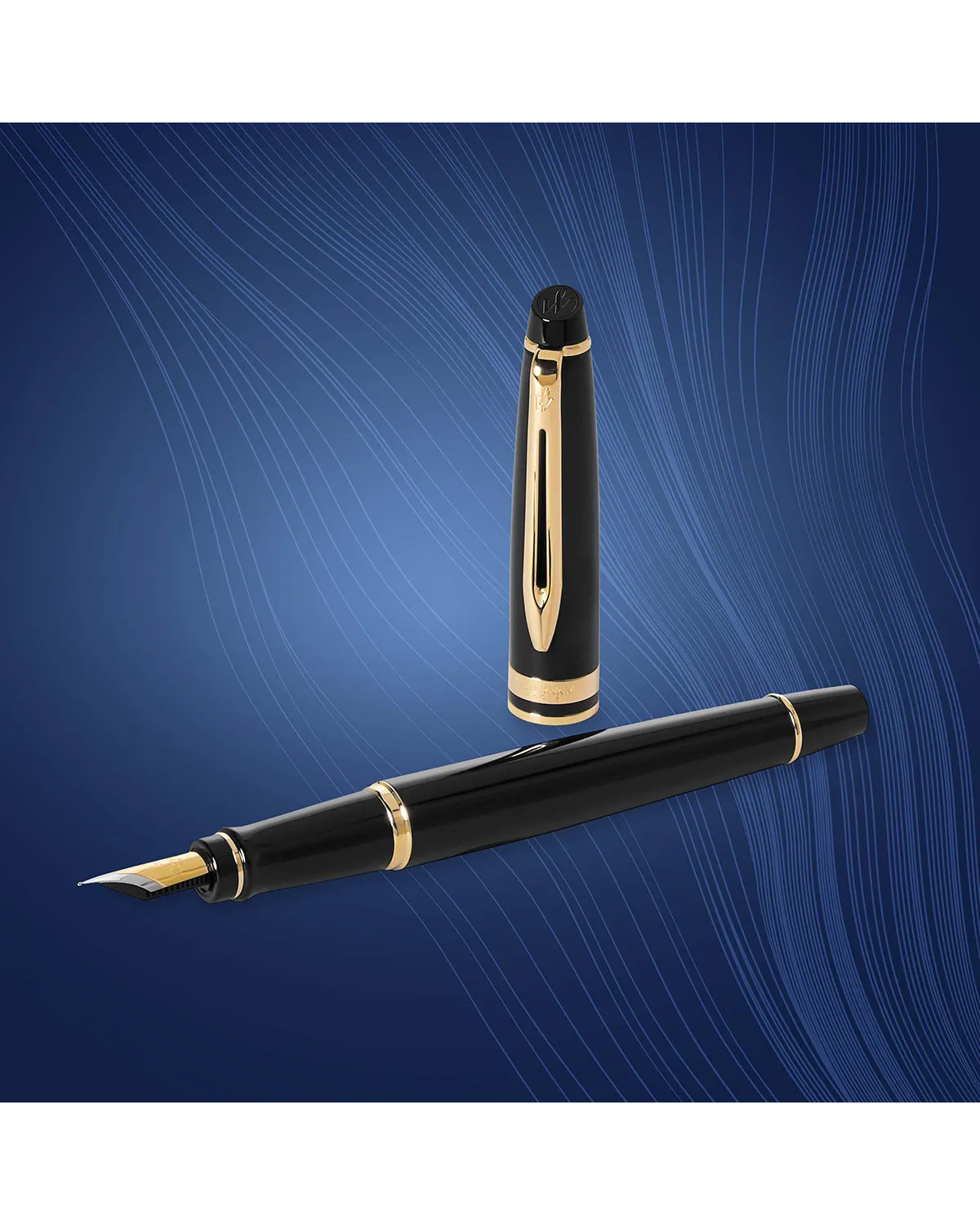 Pi&oacute;ro wieczne Waterman Expert czarne GT w Pudełku z Grawerem (S0951640/3)