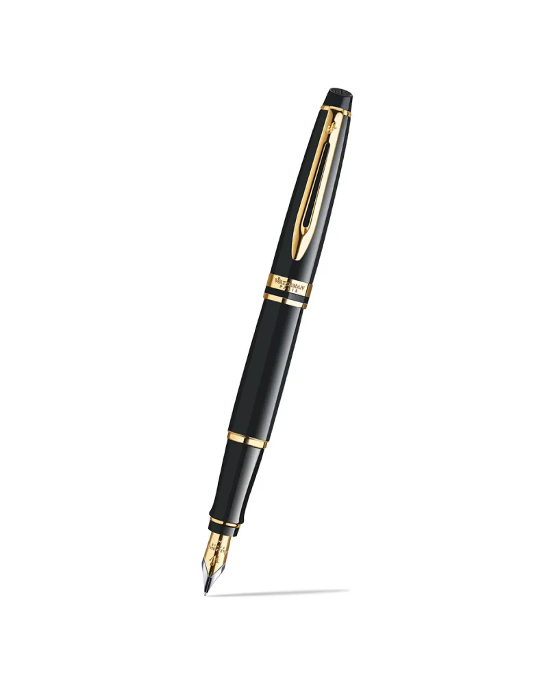 Pi&oacute;ro wieczne Waterman Expert czarne GT w Pudełku z Grawerem (S0951640/3)