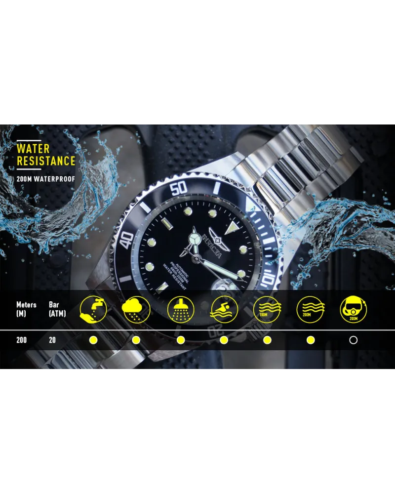 ZEGAREK MĘSKI INVICTA DIVER PROFESSIONAL 30094 - AUTOMAT WR200, koperta 42mm (zv004d) ZEGAREK MĘSKI INVICTA DIVER PROFESSIONAL 30094 - AUTOMAT WR200, koperta 42mm (zv004d)