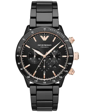 ZEGAREK MĘSKI EMPORIO ARMANI AR70002 - MARIO - CERAMIKA (zi022a)
