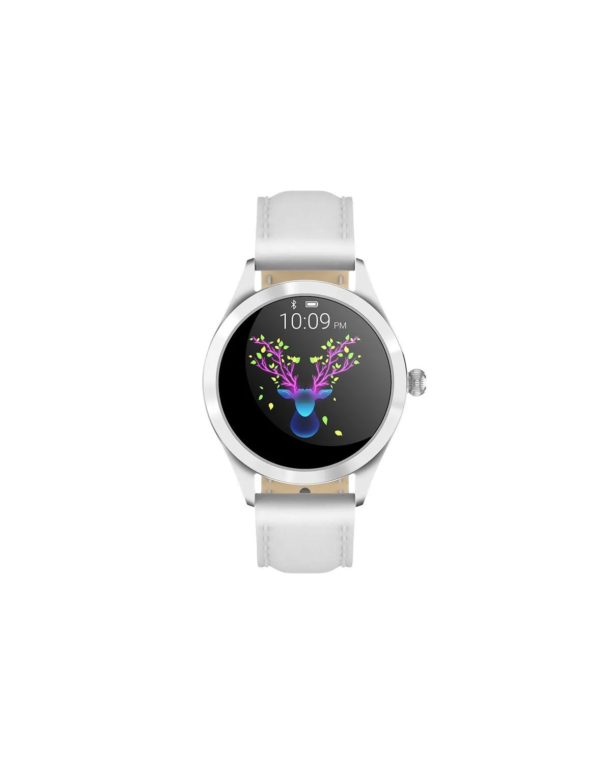 SMARTWATCH DAMSKI G. Rossi SW017-8 silver/white (sg011b) SMARTWATCH DAMSKI G. Rossi SW017-8 silver/white (sg011b)