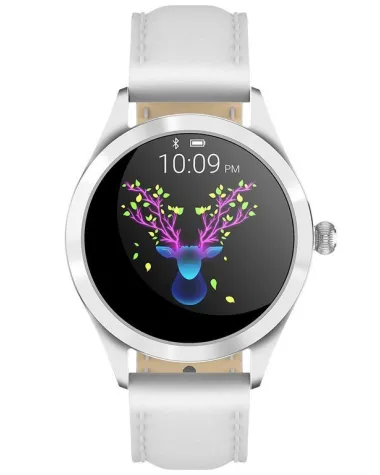 SMARTWATCH DAMSKI G. Rossi SW017-8 silver/white (sg011b)