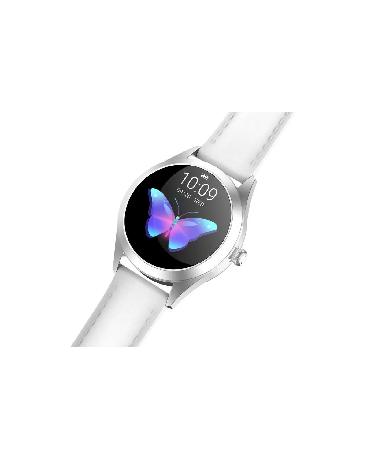 SMARTWATCH DAMSKI G. Rossi SW017-8 silver/white (sg011b) SMARTWATCH DAMSKI G. Rossi SW017-8 silver/white (sg011b)