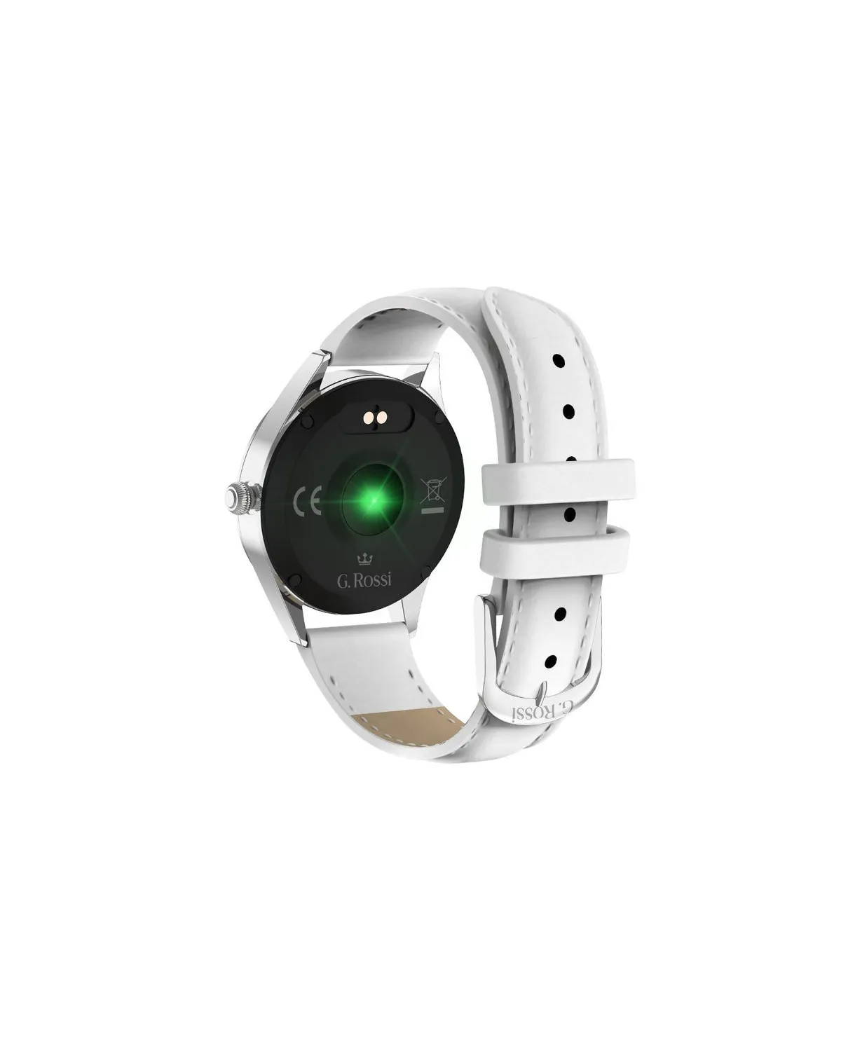SMARTWATCH DAMSKI G. Rossi SW017-8 silver/white (sg011b) SMARTWATCH DAMSKI G. Rossi SW017-8 silver/white (sg011b)