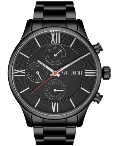 ZEGAREK MĘSKI PAUL LORENS - PL11652B6-1A5 (zg356d) + BOX