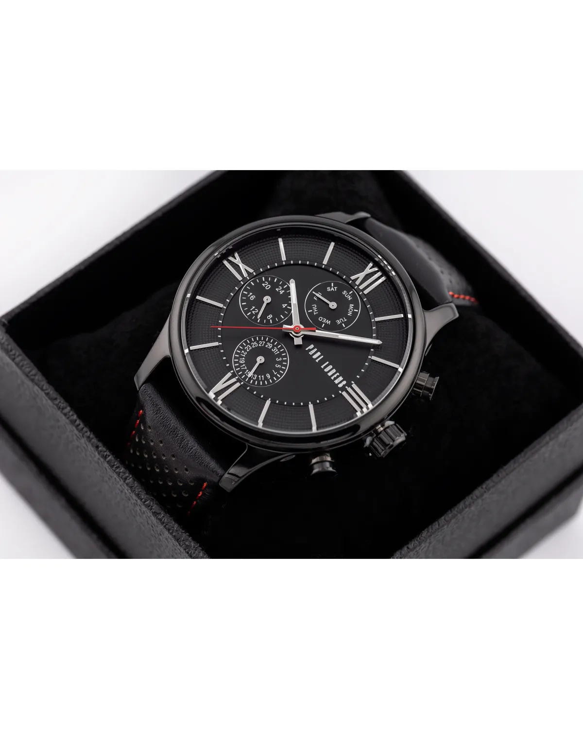 ZEGAREK MĘSKI PAUL LORENS - PL11652A6-1A3 (zg355b) + BOX