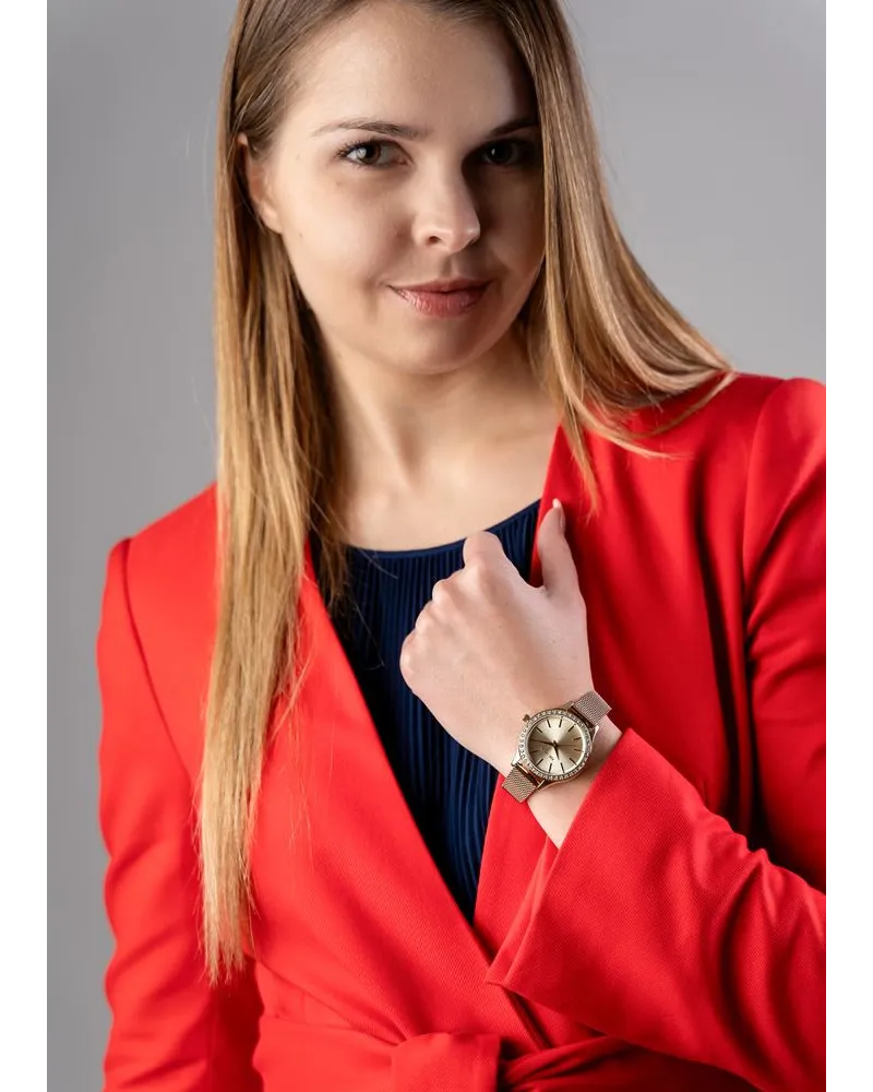 ZEGAREK DAMSKI PAUL LORENS - PL10482B2-4D2 (zg504g) + BOX