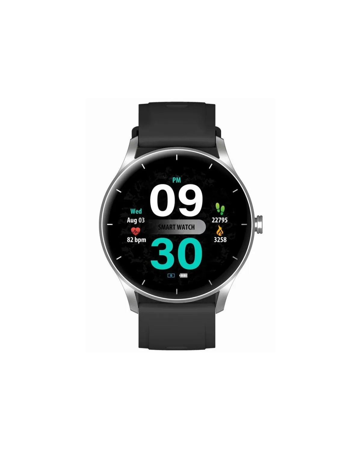 SMARTWATCH UNISEX GRAVITY GT2-6 - ROZMOWY BLUETOOTH, WŁASNE TARCZE (sg019f)