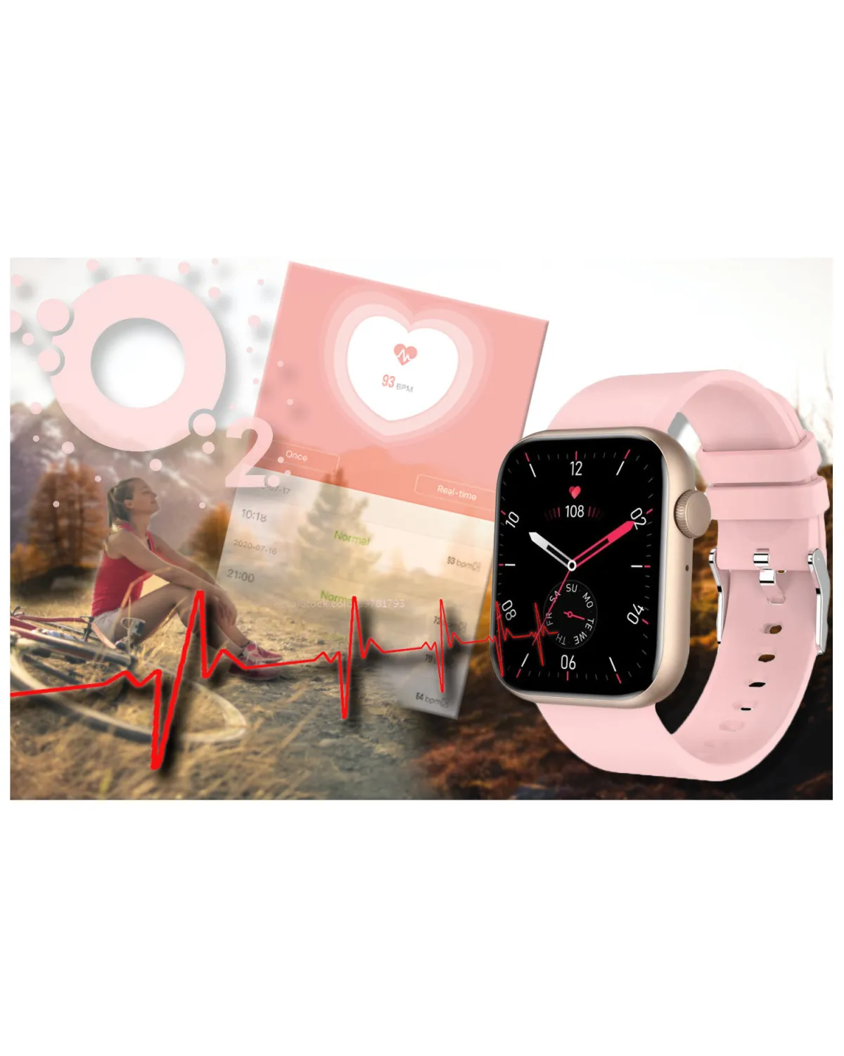 SMARTWATCH UNISEX GRAVITY GT3-1 - ROZMOWY BLUETOOTH, WŁASNE TARCZE (sg022a)