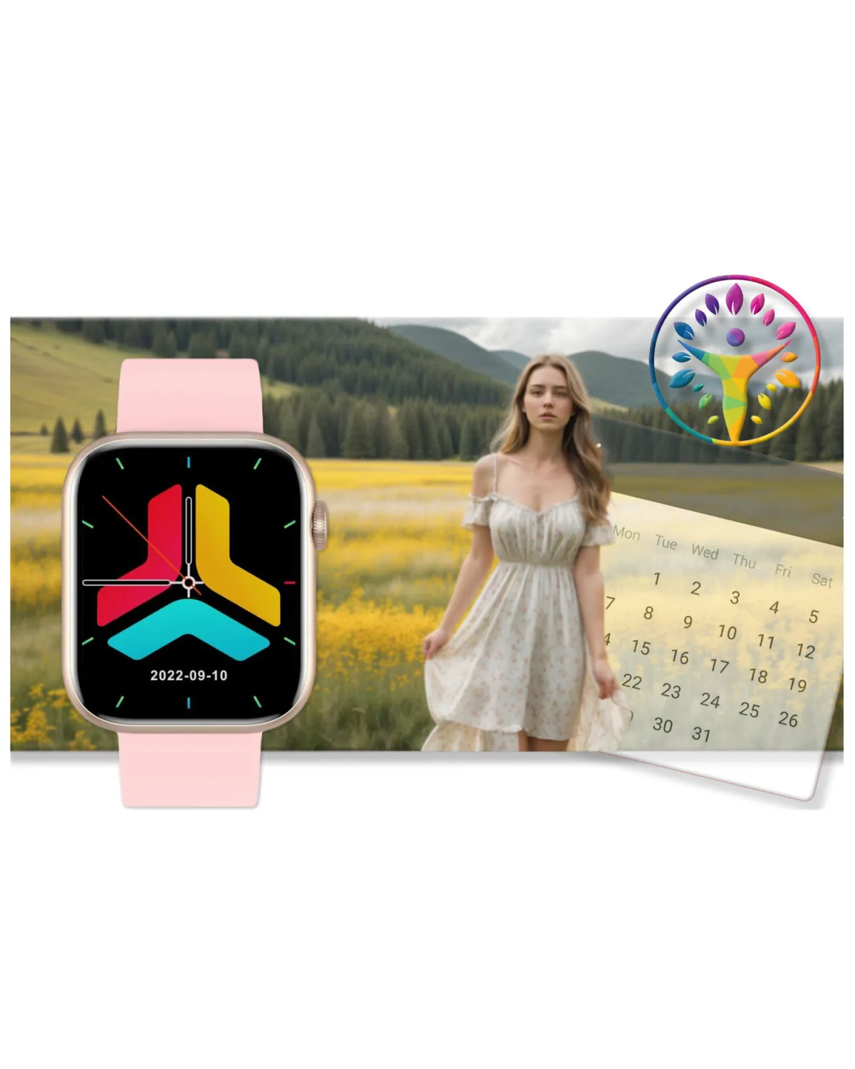 SMARTWATCH UNISEX GRAVITY GT3-1 - ROZMOWY BLUETOOTH, WŁASNE TARCZE (sg022a)