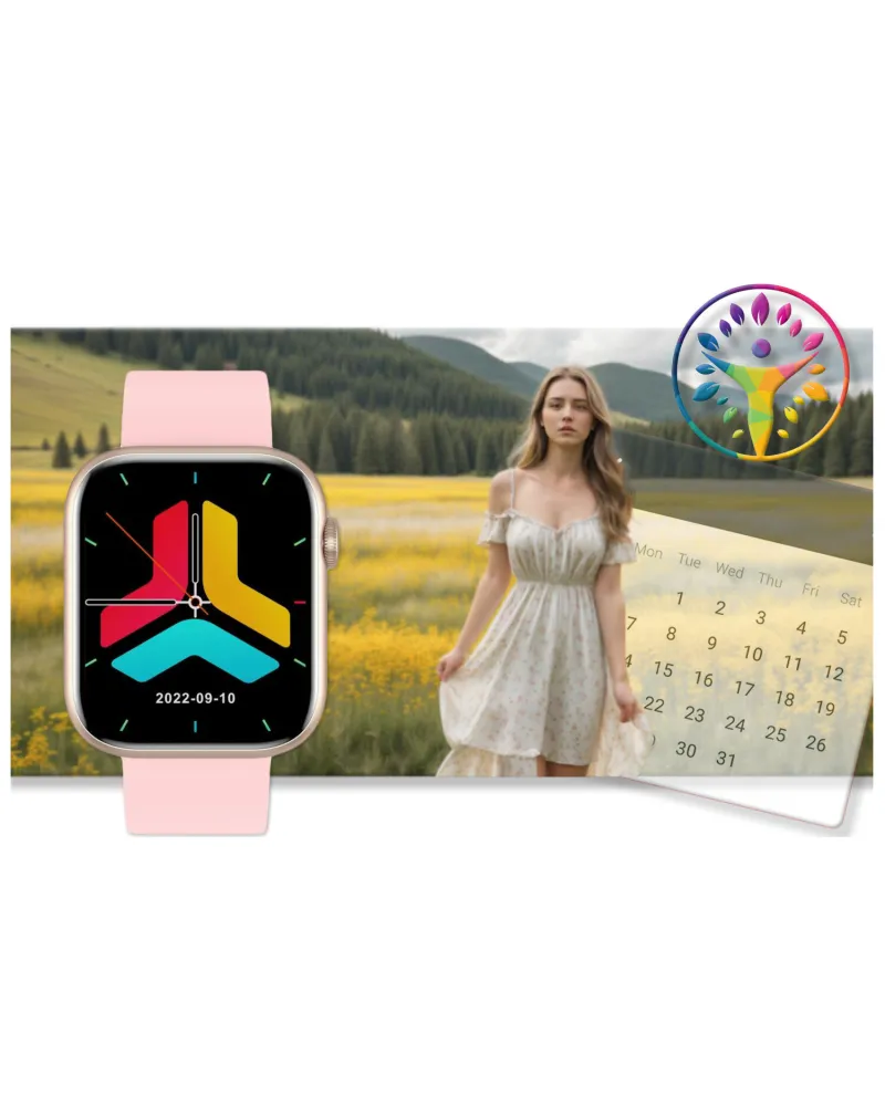 SMARTWATCH UNISEX GRAVITY GT3-1 - ROZMOWY BLUETOOTH, WŁASNE TARCZE (sg022a)