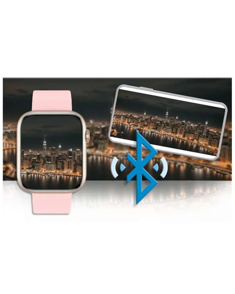 SMARTWATCH UNISEX GRAVITY GT3-1 - ROZMOWY BLUETOOTH, WŁASNE TARCZE (sg022a)