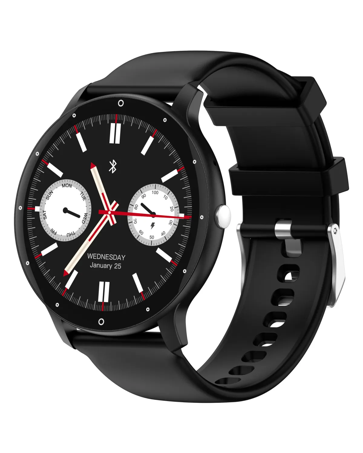 SMARTWATCH UNISEX GRAVITY GT1-1 PRO - ROZMOWY BLUETOOTH, DODATKOWY PASEK (sg027a)