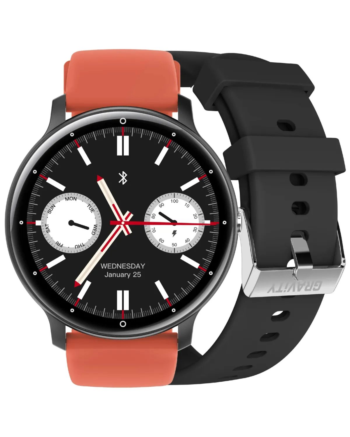 SMARTWATCH UNISEX GRAVITY GT1-3 PRO - ROZMOWY BLUETOOTH, DODATKOWY PASEK (sg027c) SMARTWATCH UNISEX GRAVITY GT1-3 PRO - ROZMOWY BLUETOOTH, DODATKOWY PASEK (sg027c)