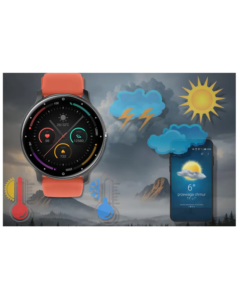 SMARTWATCH UNISEX GRAVITY GT1-3 PRO - ROZMOWY BLUETOOTH, DODATKOWY PASEK (sg027c) SMARTWATCH UNISEX GRAVITY GT1-3 PRO - ROZMOWY BLUETOOTH, DODATKOWY PASEK (sg027c)