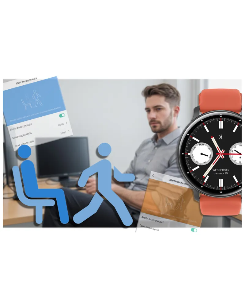 SMARTWATCH UNISEX GRAVITY GT1-3 PRO - ROZMOWY BLUETOOTH, DODATKOWY PASEK (sg027c) SMARTWATCH UNISEX GRAVITY GT1-3 PRO - ROZMOWY BLUETOOTH, DODATKOWY PASEK (sg027c)