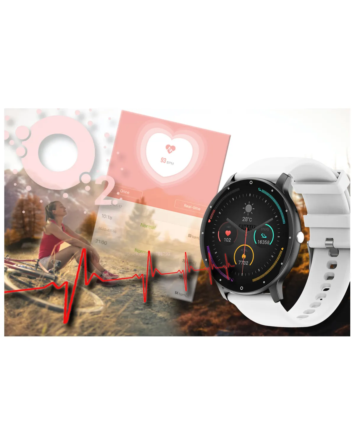 SMARTWATCH UNISEX GRAVITY GT1-4 PRO - ROZMOWY BLUETOOTH, DODATKOWY PASEK (sg027d)